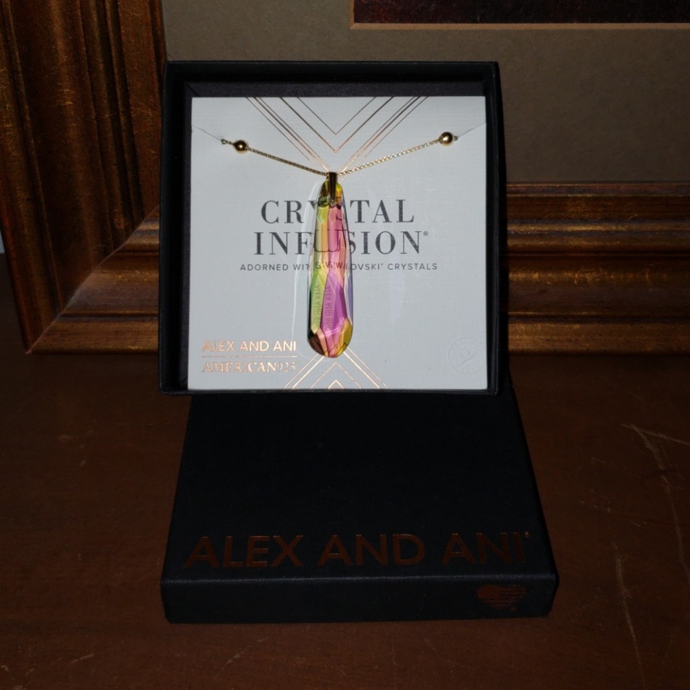 Galaxy Expandable Necklace with Swarovski Crystal